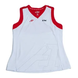 Elk Sleeveless T-shirt White/Red XL