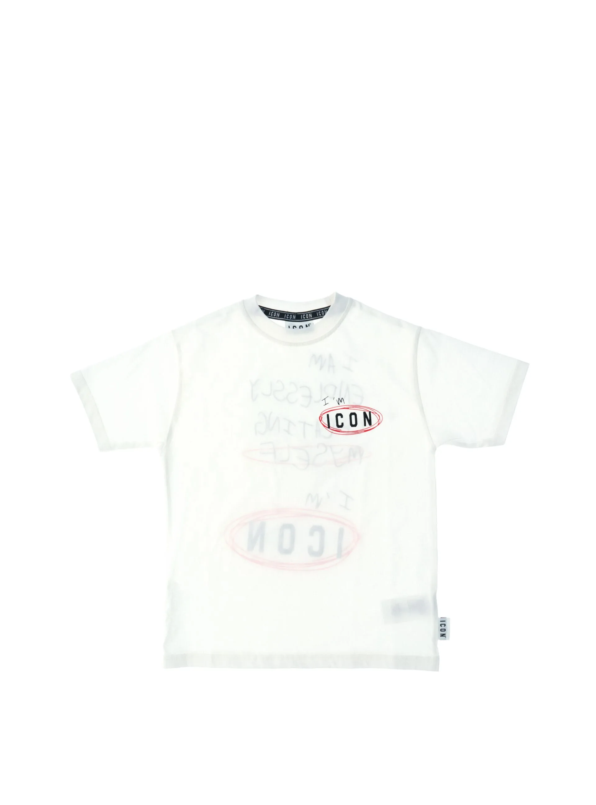 ICON T-shirt girocollo BIANCO M - Icon - FashionsVida