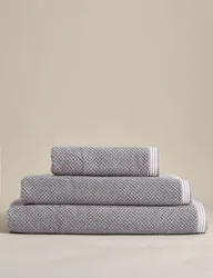 Pure Soft Cotton Rice Weave Towel Marble
