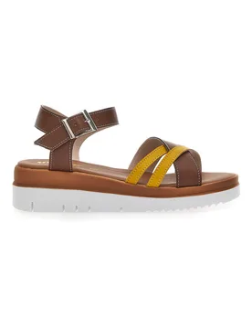 Sandali Platform 3298 Cognac 39 - ME & ME - FashionsVida