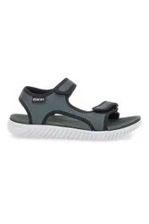Sandali Verdi Con Strappi in Velcro 441074 40