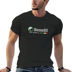 BENELLI MOTORCYCLE BY FASHION THERAPY T-Shirt cute tops sublime t shirt Short sleeve tee men