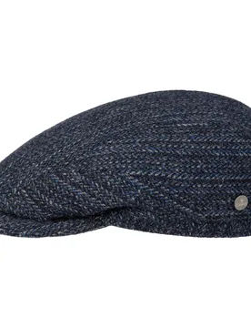 Alstad Wool Driver Flat Cap by - navy - Herren - Size: M (56-57 cm) - Lierys - FashionsVida