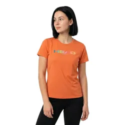 Rainbow Short Sleeve T-shirt Campfire Orange S