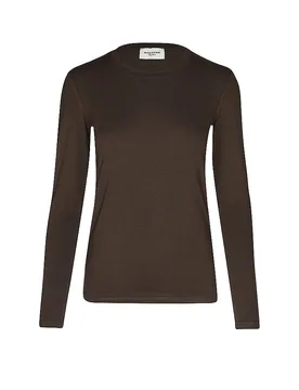 Camiseta de manga larga WKDMULTIE marrón S - Max Mara - FashionsVida