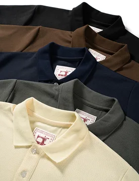 Men's Classic Cotton Polo Shirt Short Sleeve Casual Solid Color Lapel Tee Summer Breathable Slim Fit Tops - Aliexpress - FashionsVida