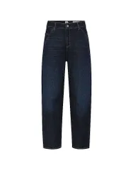 Jeans Balloon Fit 7/8 MEGAN S dunkelblau 38 damen