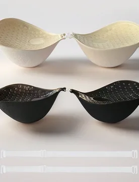 Sujetador Push-Up Invisible de 5cm de Grosor, sin Tirantes, Realza el Escote, Levanta/Moldea Pechos Pequeños, Adecuado para Vestidos sin Tirantes, Ve - Shein - FashionsVida