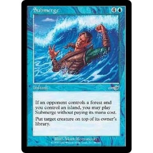 Submerge (foil) Nemesis - Magic: The Gathering - FashionsVida