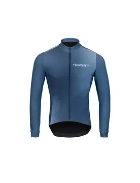 Maglia maniche lunghe bici ciclismo AURORA GREY - Wilier - FashionsVida