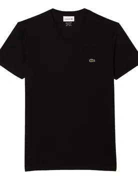 Lacoste Logo Tee Black L Herren - Lacoste - FashionsVida