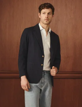 Chaqueta de hombre lavada - Lloyd's - FashionsVida