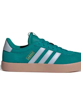 Sneaker Vl Court 3.0 Equipment Green / Crystal Sky / Gold Metallic EU 36 2/3 - Adidas - FashionsVida