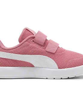 Scarpe Senza Lacci Courtflex V3 Mesh Ps Wild Pink / White EU 31 - Puma - FashionsVida