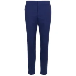 Stretch Mens Navy Chino Golf Trousers Polyamide - Size X-Small