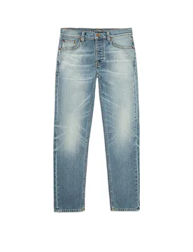 Jeans Straight Fit SOLID OLLIE blau 33/L30 Herren - Nudie Jeans - FashionsVida