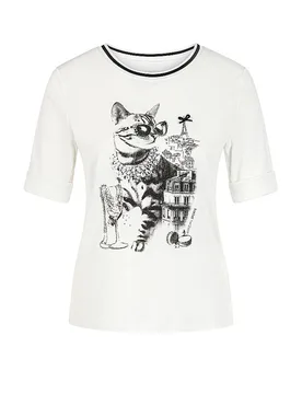 Marc Cain Camiseta blanco 42 - Marc cain - FashionsVida
