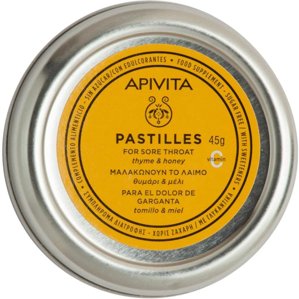 Pastillas Con Miel Y Tomillo 45 G - Apivita - FashionsVida
