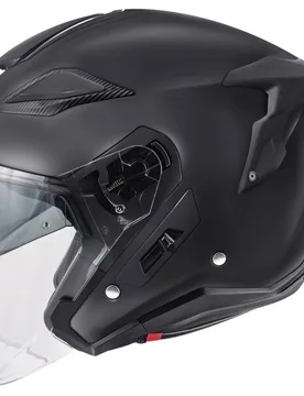 Casco Moto Jet X29 FIBRA Nero Opaco taglia S - GIVI - FashionsVida