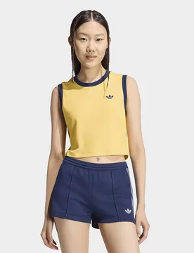 Womens Canotta Heather - Giallo, giallo giallo Donna taglia L - Adidas - FashionsVida