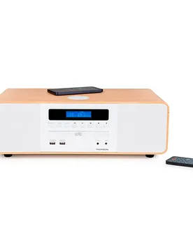 Micro Hi-fi Mic201ibt Wood/White One Size unisex - THOMSON - FashionsVida