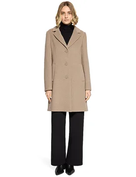 Abrigo de lana marrón 38 - Betty barclay - FashionsVida