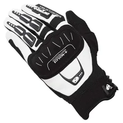 Guanti Moto Backflip Bianco Nero taglia 11