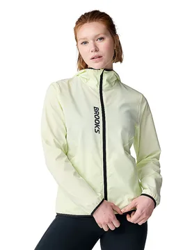 Damen Laufjacke Canopy gelb XS W - Brooks - FashionsVida