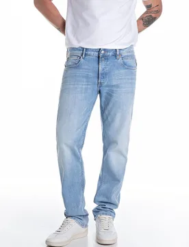 Vaquero de hombre recto estilo cinco bolsillos - Replay - FashionsVida