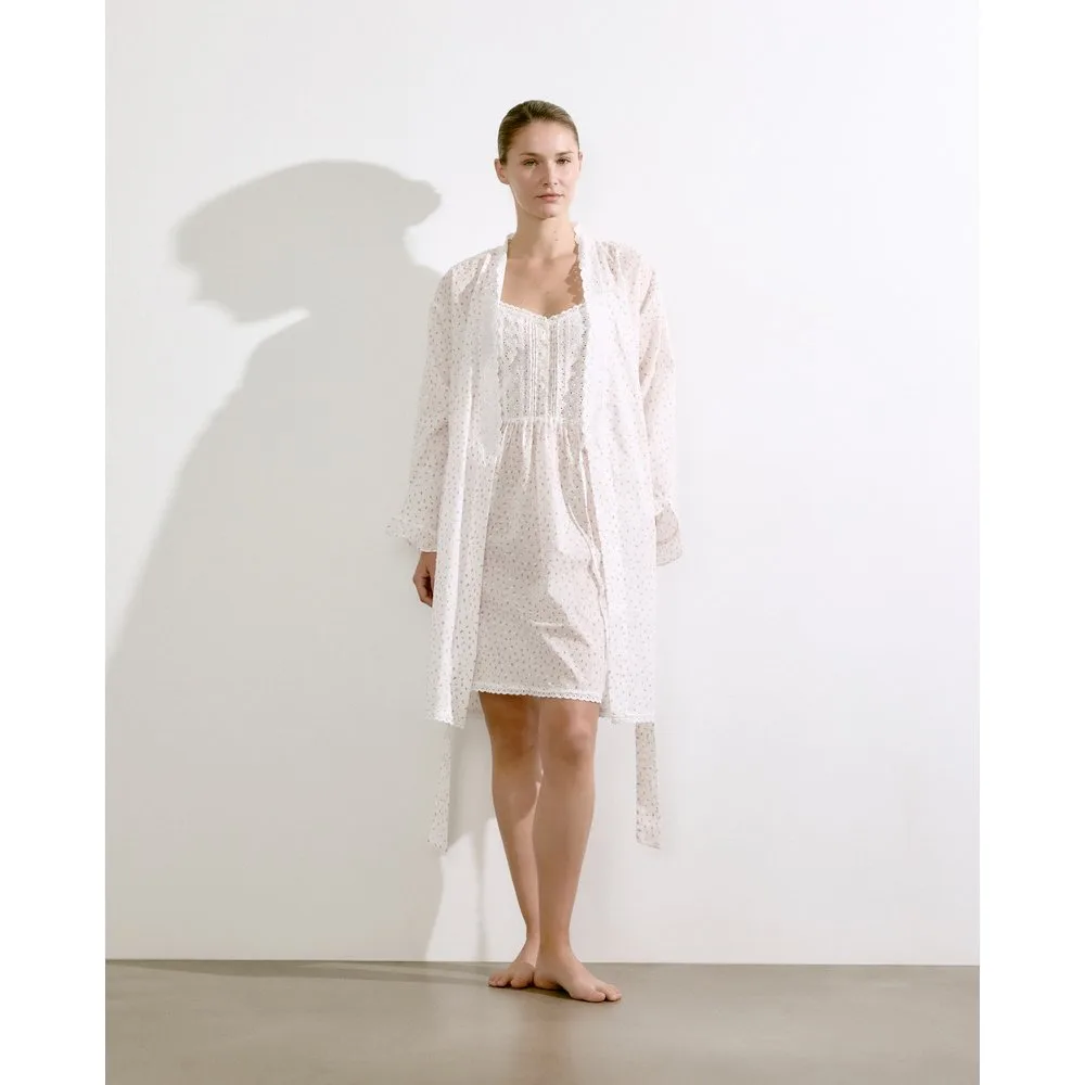 Bata corta con lazada de mujer - Eileen West - FashionsVida