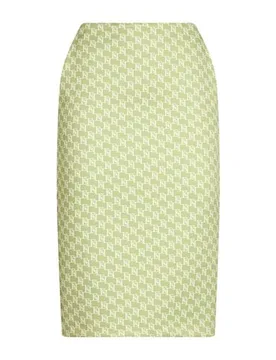 Falda midi Mujer Verde claro 34,36,38,40 Mujer - Elisabetta Franchi - FashionsVida
