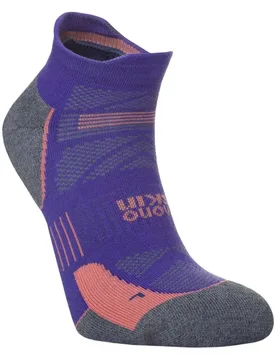 Supreme Socklet Med Short Socks Plum / Grey Marl EU 39.5-42.5 Men,Women - Hilly Socks - FashionsVida