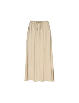 Midi falda marrón claro XXL - Penn&ink - FashionsVida