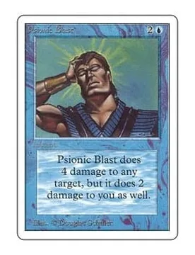 Psionic Blast Unlimited - Magic: The Gathering - FashionsVida