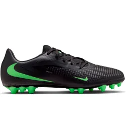 Phantom 6 low academy ag botas de futbol cesped artificial Negro (45)