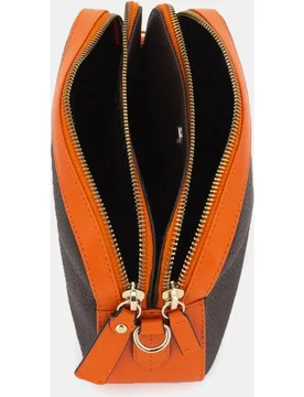 Bolso de mujer multiposición de piel con bandolera pequeño - Scharlau - FashionsVida