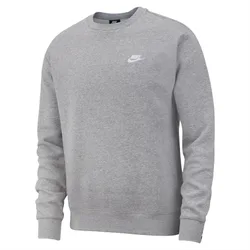 Mens M Nsw Clb Crw T In Dk Grey Heather - Size X-Large