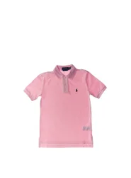Polo in cotone POLO BOYS ROSA S