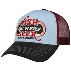 Wish You Were Beer Cap by - black-blue - Female - Size: One Size