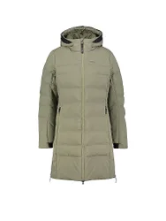 Damen Wintermantel Esbjerg Hoodie dunkelgrün 44 W