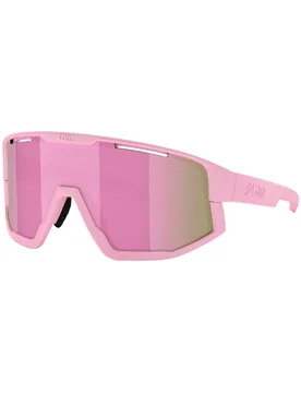 Vielseitige Sonnenbrille Vision Matt Powder Pink Brown w Rosé Multi Rosa - Bliz - FashionsVida