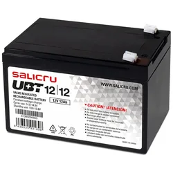 Batterie Ups Ubt 12/12 Black One Size unisex