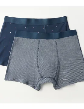 Pack boxer diamantes y rayas - Sfera - FashionsVida