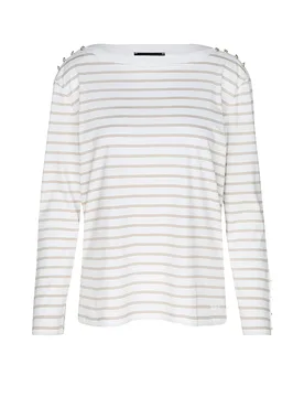 T-shirt à manches longues beige S - Emporio armani - FashionsVida
