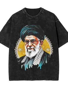 Men's Ali K-Khamenei T-Shirts Tops Summer Funny Short Sleeve T Shirt Round Neck Hip Hop Print Tee Shirt Wholesale - Aliexpress - FashionsVida