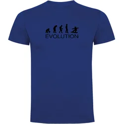 T-shirt à Manches Courtes Evolution Snowboard Royal Blue L