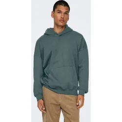 Only & Sons - Sudadera de hombre estilo hoodie loose fit