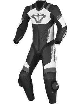 Tuta Moto 1pz Varshall junior Nero Bianco taglia 134 - Macna - FashionsVida