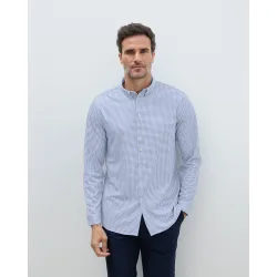 Camisa non iron de hombre regular de cuadros vichy