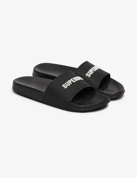 Superdry Herren Premium Graphic Badeschlappen Black - Größe: 8-9 - 29.99 - FashionsVida
